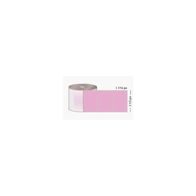 T.T. 3 1/2" x 1 7/16", pink
