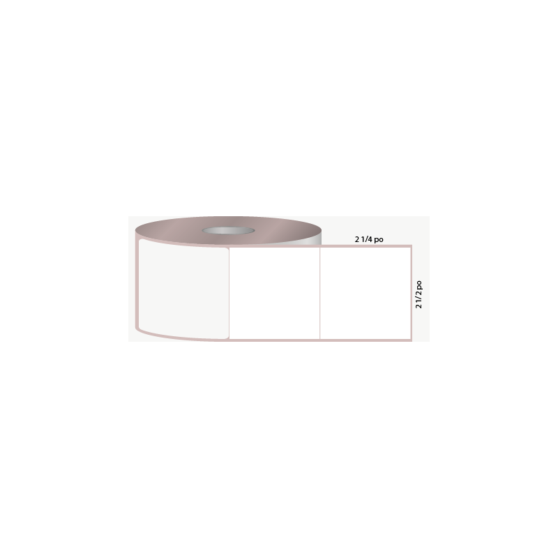 D.T. 2 1/2" x 2 1/4"