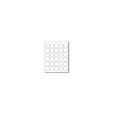 1 1/2 round labels