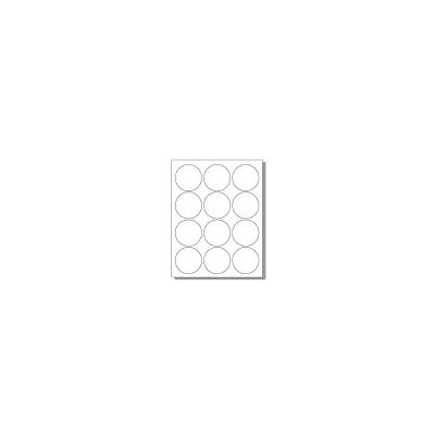 2.5" round labels