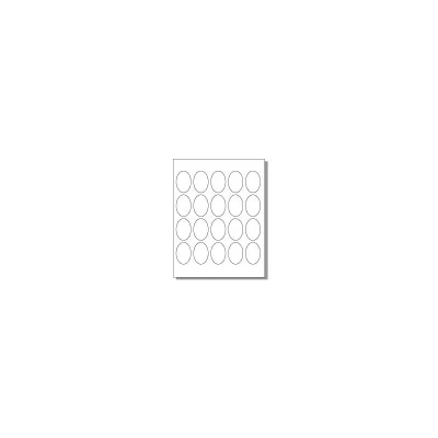 Oval labels